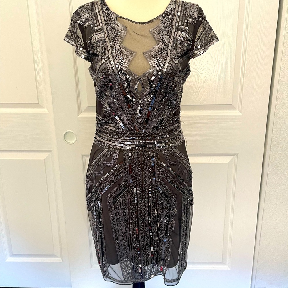 Windsor Medium sparkly silver dress. Never worn